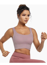 Load image into Gallery viewer, High Impact Sports Bras for Women High Support Padded Sports Bra Workout Fitness Crop Top for Women Racerback Bra for Yoga

