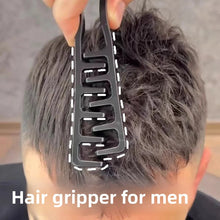 Load image into Gallery viewer, Men's Styling Comb, Made of Plastic, Suitable for Daily Commuting, Business Trips, Travel, Office, and Dormitory Use. Portable, Compact, Easy to Store. Helps Create Volume at the Top of the Hair, Tidy up Stray Hair, Create Te
