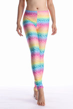 Load image into Gallery viewer, Women Leggings High Waist Cartoon Comic Beauty Print Trousers Soft Female Casual Elastic Pant
