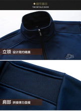 Load image into Gallery viewer, Tracksuits Men Polyester Sweatshirt Sporting Fleece 2026 Gyms Spring Jacket + Pants Casual Men's Track Suit Sportswear Fitness
