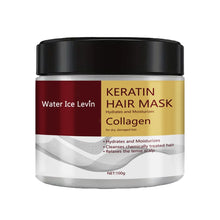Load image into Gallery viewer, Collagen Keratin Hair Mask Dual Oil Control Moisturizer Conditioner Soft Smooth Frizz Damaged Repair Revitalize Hair Care
