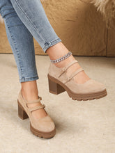 Load image into Gallery viewer, Women Square Heel Mary Jane Pumps
