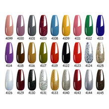 Load image into Gallery viewer, NAILCO 8ml Pink Red Colors Gel Nail Polish Nail Art Varnishes Gel Lacquer Coat LED Nails Manicure Design UV Gel Varnish Soak Off
