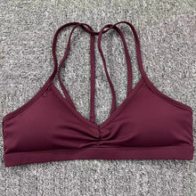 Load image into Gallery viewer, New Sports Bra Women Gym Yoga Sport Bra Bralette Mujer Brassiere Sport FemWhite Blue Navy Workout Top Red Pink
