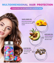 Load image into Gallery viewer, 40pcs Mix Hair Vitamin Capsules Repairing Maltreated Frizzy Hair Silky Moisturizing Hair Oil Smoothing Nourishing Hair Care
