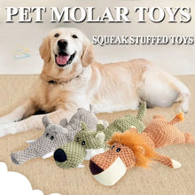 Load image into Gallery viewer, Pet Dog Toys for Large Dogs Cute Plush Squeak Stuffed Toys Fleece Durable Chewing Cute Soft Toys Pet Molar Toys Dogs Accessories
