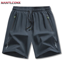 Load image into Gallery viewer, Newest Summer Shorts Men Gym Sport Running Fitness Workout Man Short Pants Breathable Quick-drying Drawstring Men's Shorts Black
