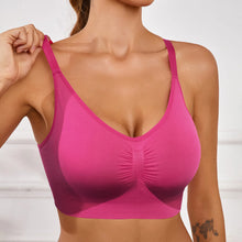 Load image into Gallery viewer, Sports Bras For Women Wireless Soft Workout Bra Full Coverage Push Up Bralettes Seamless Crop Cami Bra For Yoga
