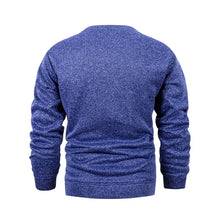 Load image into Gallery viewer, New Men's Sweater Spring Autumn Round Neck Long Sleeve Pullover Casual Sports Sweatshirt High Quality Solid Color Fleece Coat
