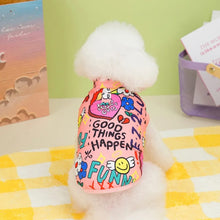 Load image into Gallery viewer, Windproof Graffiti Print Dog Vest
