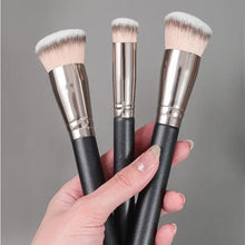 Load image into Gallery viewer, Makeup Brushes Foundation Concealer Angled Seamless Cover Synthetic Dark Circle Liquid Cream Cosmetics Contour Brush Beauty Tool

