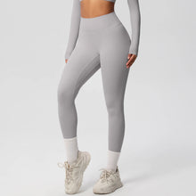 Load image into Gallery viewer, Yoga Leggings High Waist Naked Feeling Leggings Women Fitness Running Yoga Pants Energy Gym Tight Leggings Casual Workout Leggin
