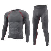 Load image into Gallery viewer, Men Sports Tactical Underwear Sets Fitness Running Tracksuits Breathable Quick Drying Clothing Sweatwicking Sports Clothing
