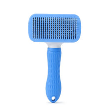 Load image into Gallery viewer, Pet massage comb, fur grooming brush, easily remove shedding undercoat of cats and dogs with one click
