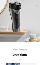 Load image into Gallery viewer, Shaver for Men USB Electric Shaver Powerful Beard Shaving Machine Electric Razor Rechargeable Waterproof
