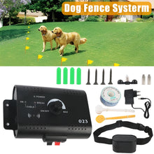 Load image into Gallery viewer, Dog Training Collar Pet Accessories Electronic Pet Fence System Containment Waterproof Electric Dog Fence Sound Shocked Collar
