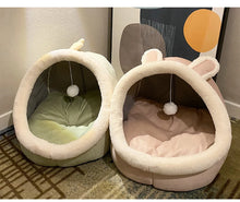 Load image into Gallery viewer, Deep Sleep Cat Bed Cartoon Pet Bed Foldable Removable Washable Pet Sleeping Bed for Small Dog Mat Bag Cave Cats Bed
