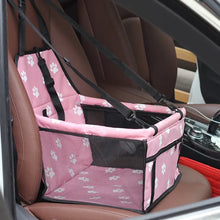 Load image into Gallery viewer, Pet Dog Car Carrier Seat Bag Waterproof Basket Folding Hammock Pet Carriers Bag For Small Cat Dogs Safety Travelling Mesh
