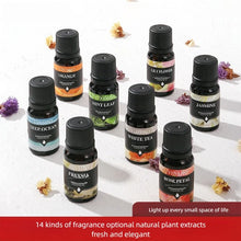 Load image into Gallery viewer, 17 Flavors 10ml Essential Oils For Aroma Diffuser AirHumidifier Home Water-soluble Lavender Rose Eucalyptus  White Peach Oolong
