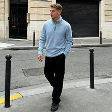 Load image into Gallery viewer, Men's Hoodies Sweatshirts Thicken Warm Fleece Tracksuit for Men Zipper Neck Pullover Men's Winter Clothing Soft Shell Men Hoodie

