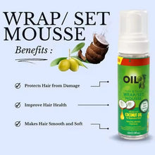 Load image into Gallery viewer, Curly Hair Mousse（100ml) For Wigs Strong Hold Olive Oil Hair Styling Mousse Anti-Frizz Hair Foam Mousse For Styling Hair Women
