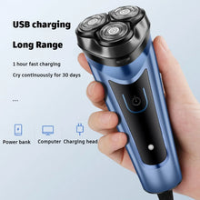 Load image into Gallery viewer, Shaver for Men USB Electric Shaver Powerful Beard Shaving Machine Electric Razor Rechargeable Waterproof
