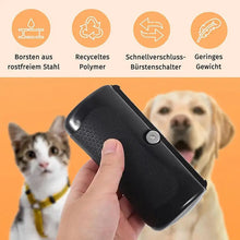 Load image into Gallery viewer, Professional Pet Deshedding Brush Multifunctional Pet Groom Brush Ergonomic Pet Groom Brush Dog Hair Remover Deshedding Tool
