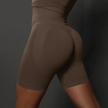 Load image into Gallery viewer, Yoga Shorts Women Sports Shorts Seamless Gym Workout Shorts High Waist Push Up Fitness Sports Shorts Cycling Shorts
