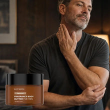 Load image into Gallery viewer, 100g Refreshing Men Cologne Scent Body Lotion Agarwood Fragrance Body Butter For Men Gentle Care Dry Skin Deep Nourishing Cream
