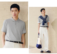 Load image into Gallery viewer, Semir Polo Shirt Men Moisture Wicking Solid Color Short Sleeve T-Shirt 2025 Summer New Slim Fit Top for Active Wear
