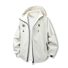 Load image into Gallery viewer, Modern Hooded Zipper Trench Coat
