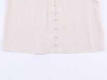 Load image into Gallery viewer, HH Women Elegant Striped Casual Spring Shirt Puff Sleeves Bow Decoration Blouse Female Loose Versatile Single-breasted Blouse
