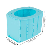 Load image into Gallery viewer, Travel Potty for Toddler Kid Portable and Foldable Toilet Apply to Seat Emergency Toilet for Car, Camping, Outdoor, Indoor

