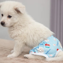 Load image into Gallery viewer, Pet Safety Pants Dog Physiological Pants Puppy Menstrual Sanitary Pants Aunt Pants Anti-harassment Printed Cute Underwear
