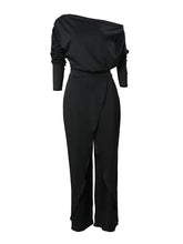 Load image into Gallery viewer, Elegant Office Wide Leg Jumpsuit
