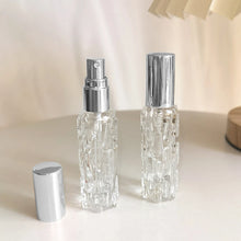 Load image into Gallery viewer, 1pc-10ml glass perfume spray bottle Aluminum spray head perfume dispenser bottle press empty bottle
