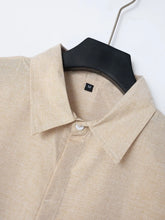 Load image into Gallery viewer, Mens Golf Shirts for Men Summer Beach Loose Shirt Button Down Short Sleeve Blouses Solid Print Casual Linen Shirts Streetwear
