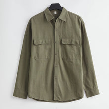 Load image into Gallery viewer, Vintage Cotton Workwear Shirt Men
