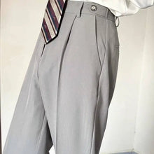 Load image into Gallery viewer, Classic White Wide-Leg Dress Pants
