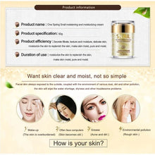 Load image into Gallery viewer, Skincare Set Snail Collagen Cream Anti Aging Whiten Skin Face Cream Fade Dark Eye Circles Remove Eye Bags Eye Serum
