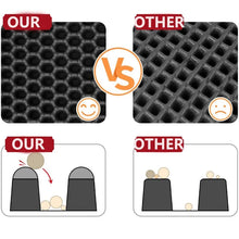 Load image into Gallery viewer, Cat Litter Mat With Gift Double Layer Waterproof Pet Litter Box Mat Non-slip Sand Cat Pad Washable Bed Mat Clean Pad Products
