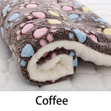Load image into Gallery viewer, Flannel Pet Sleeping Mat Dog Bed Cat Litter Puppy Bed Dog Sofa Lovely Mattress Cushion for Small Large Dog Blanket For Winter
