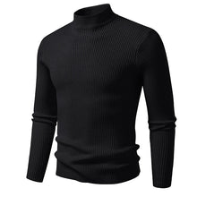 Load image into Gallery viewer, Striped Mock Neck Pullover
