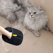 Load image into Gallery viewer, Static Pet Hair Removal Gloves - Grooming &amp; Deshedding Gloves for Dogs Cats - Works on Sofa Carpet Clothes - Multi-Surface Brush
