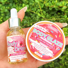 Load image into Gallery viewer, Body Glaze &amp; Body Oil Combination Various Flavors Non-greasy Hydrating and Moisturizing Body Lotion Massage
