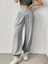 Load image into Gallery viewer, High Waist Women's Leggings Lantern Pants Cuffed Pants Comfortable And Breathable Dance Pant Gym Fitness Jeggings
