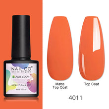 Load image into Gallery viewer, NAILCO 8ml Pink Red Colors Gel Nail Polish Nail Art Varnishes Gel Lacquer Coat LED Nails Manicure Design UV Gel Varnish Soak Off
