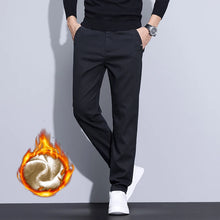 Load image into Gallery viewer, Winter Fleece Smart Casual Trousers
