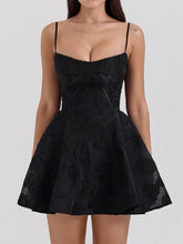 Load image into Gallery viewer, Elegant Lace-Up A-Line Summer Dress
