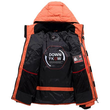 Load image into Gallery viewer, White Duck Down Parka
